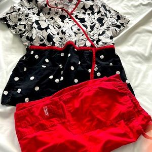 Minnie Mouse scrub set XL